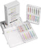 NewFamily Dustless Chalk 2-Pack, 24 Sticks (212 Colors) Non-Toxic, Washable Sidewalk &