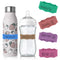 Personalized Water Bottle Name Bands, Custom Silicone Baby Bottle Labels for Daycare