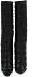 Set 24 2.25 Inches of Glossy Black Plastic Easter Eggs