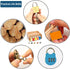 Montessori Lock and Key Toy Set for Toddlers, Educational STEM Matching Games with Wooden Tray for Kids 3-5