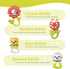 Set 0 1 2 3 4 5 6 7 8 9 10 11 12 Baby Gym Play Mat, Musical Activity Center for Baby, Baby Rattles Toys with Storage
