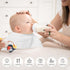 Synrroe Large Muslin Burp Cloths for Baby Girls and Boys, Pack of 10 Extra Absorbent 100% Cotton