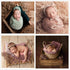 Coberllus Newborn Baby Photography Props Blanket, Ripple Swaddle Wrap for Boy Girls Photo Shoot