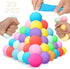 ASPULU 72Pcs Stress Balls Set for Adults and Kids - Squishy Ball Sensory