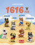 8 1 Set, 1616 3D dOvOb Micro Mini Blocks in Dogs Pieces Bricks, Puzzle Collection Animal Model Toys as Gift for Adult