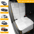 600D Gray-1 Meolsaek Car Seat Protector for Child Car Seat, Durable Fabric Waterproof Car Seat Cover with Thick Pad