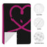 Zhbvncp Heartbeat Nurse Baby Car Seat Cover & Breastfeeding Nursing Cover - Breathable Stretch Fabric Multi-Use Nursing