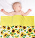 Boyoung Baby Blanket 30x40 Inch - Soft Minky Warm Receiving Blanket with Double Layer Dotted Backing for Newborns