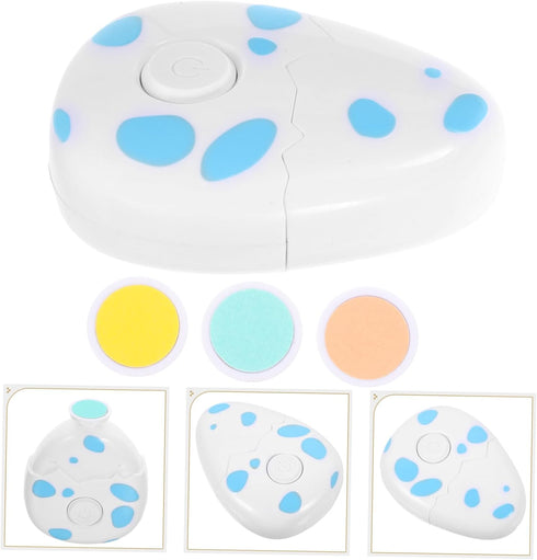 Trimmer Electric Nail Cartoon -Shaped Fingernail Polisher Grinding Safe Nail Care for Easy to Use Portable Design