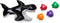 SwimWays Gobble Gobble Guppies, Educational Water Toy for Kids, Pool Party Favors & Bath Toys Ages 2+