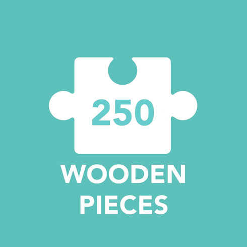 Michael Storrings Dog Park in Four Seasons - 250 Piece Wood Puzzle by Bestselling Artist