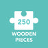 Michael Storrings Dog Park in Four Seasons - 250 Piece Wood Puzzle by Bestselling Artist