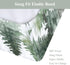 ZoUbqchY 32''16'' Watercolor Green Pine Trees Baby Changing Pad Covers for Boy Girl Gender Neutral Trees Fitted Change
