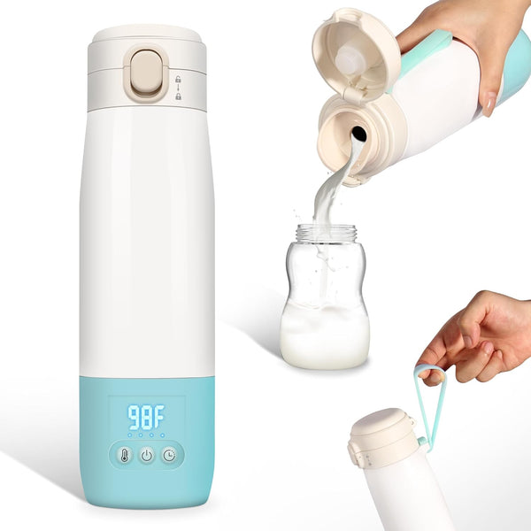 azopesy Portable Bottle Warmer for Travel, Bottle Warmer On The Go with Quick