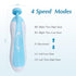 Trimmer Baby Nail File with Light Safe Electric Nail Clippers Kit for Newborn Infant Toddler Kids Toes and Fingernails