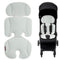 Momcozy Breathable Stroller Seat Liner | Universal Adjustable Soft Pad | Soft