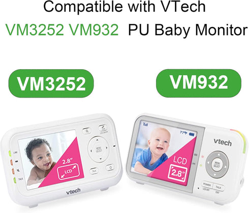 LEFXMOPHY VM3252 Power Cord for VTech VM3252 VM3252-2 VM923 VM923-2 PU Baby Monitor Handheld Screen Parent Unit (Not for Cam) Replacement 5V Charger UL Aadpter