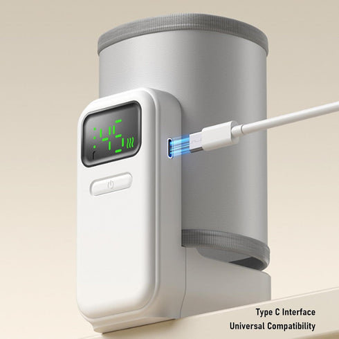 YDuupxe Portable Bottle Warmer, Universal Sizes Operation Quiet Constant Temperature Heating Rechargeable Bottle Warmer