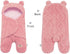 Cozy Soft Pink Newborn Swaddling Blanket - Breathable