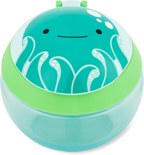 Skip Hop Baby Snack Container, Mealtime Snack Cup, Octopus