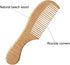 Molylove Set (3 Baby Hair Brush with Wooden Handle and Comb for Newborns & Toddlers | Natural Soft Goat Bristles l Wood