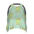 Hcpwzrf Cute Animal Frog Flower Baby Car Seat Cover & Nursing Cover - Breathable Stretch Multi-Use Cover