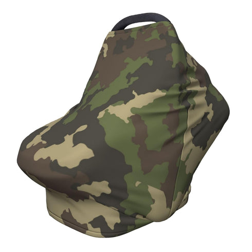Schgap Camouflage Baby Car Seat Covers Canopy Nursing Cover Breastfeeding Baby Carrier Cover