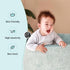 Foam Ball Pit 35.4"x 11.8" for Toddlers, Round Indoor Outdoor Baby Playpen, Ideal Gift for Infants (Balls Not Included)
