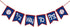Felt Half Way To First Baseball Banner, Decorations for Half Birthday Party