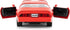 1:36 Compatible Pontiac Firebird Trans Am Toy Car, Diecast Pull Back Model, Doors Open, Gift (Red)