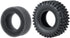4PCS 1.0" Crawler Tires Rubber Wheel Tires Set for 1/24 Axial SCX24 RC Crawler Car (50mm)