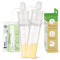 haakaa 2pcs Colostrum Collector Syringes for Breastfeeding Moms, 0.1oz/4ml Breastmilk Collector to Store and Feed
