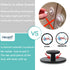 Child Safety Cabinet Locks (10 Pack) - Baby Proofing Latches for Drawers, Toilet Seat, Fridge, Oven with 10 Adhesives