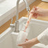 Ouxuefen Sponge Cup Brush Long Handle for Coffee Glasses Pot Milk Cup Mugs Wine Bottle Baby Bottle Kitchen Dish Washing