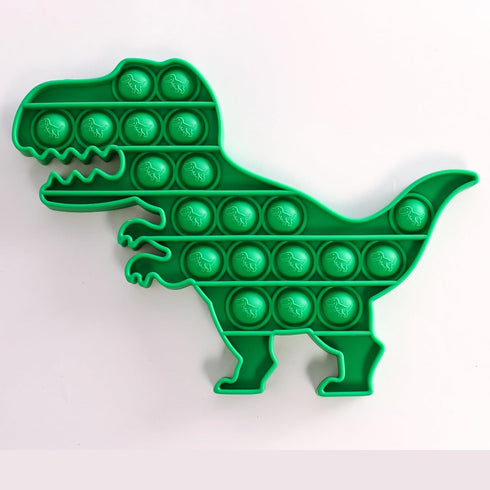 HILUDEER Pop Fidget Toys for Kids, Fidget Poppers Toys Sensory Squeeze Bubble Popping, Silicone Animal Dinosaur Toys