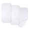 American Baby Company 3 Count Ultra Soft Microfiber Quilted Waterproof Changing Table Pad Liners, 11.5" x 23"