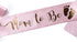 OLILLY Perfect Pink Mom to Be Sash - Celebrate Your Baby Shower
