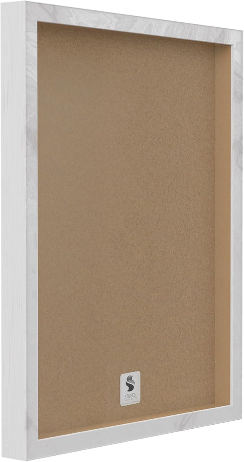 Stupell Industries Soft Pillowy Clouds Muted Neutral Sky Landscape, White Framed Wall Art, 30 x 24, Designed by Grace