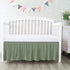 100% Egyptian Cotton, Nursery Crib Toddler (28" x 52" + 14") 800