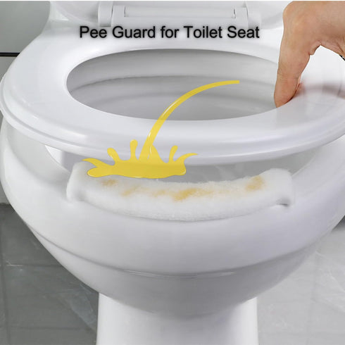 NIVERCE 30 30, Pieces Pee Guard for Toilet Seat, Toilet Splash Guards, Disposable Potty Training Splash Guard for Kids