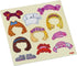HABA Dress-up Doll Lilli Magnetic Game Box - 54 Magnet Pieces and 4 Backgrounds in a Metal Tin Sturdy