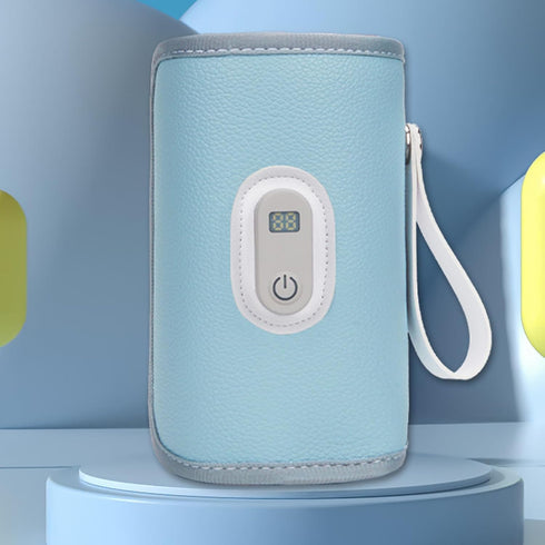 Generic 8x14cm, Bottle Warmer, with Smart Adjustable Warming, USB Portable Breast Milk Heater, Versitile Insulated