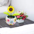 Sunflower Solar Dancing Flower, Solar Powered Swinging Animated Dancer Toy for Car Decoration and Office Desk