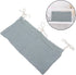 FAVOMOTO Bed Organizer Cotton Storage Bag with Double Slots for Efficient Diaper and Bottle Storage Portable Hanging