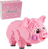 Larcele Micro Pig Building Blocks Mini Toy Bricks, 1547 Pieces KLJM-02 (Model 558)