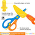 Jaeespon Set 9 2-4-8, Dough Tool for Kid, Pcs Dough Tools Accessories for Kids Ages Includes Cutters Roller, Rolling