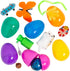 2 1/2" 100 Fun Express Bulk Pc. Colorful Toy-Filled Plastic Easter Eggs, Ready To Hide For Easter Hunts, Bunny Trunk