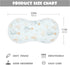 YYZZH 2 Pack 100% Hot Air Balloon Elephant Rabbit Bear Muslin Burp Cloths for Baby Cotton Baby Washcloths Bibs for Boy