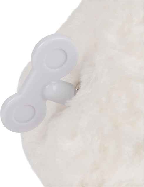 GUND Baby Lena Lamb Keywind Musical Plush, Plays Brahms’ Lullaby, 10” Stuffed Animal Sensory Toy for Babies