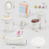 1 12 SAMCAMI Ceramic Dollhouse Furniture Scale - Doll House Furniture Toys for Dollhouse Bathroom - Miniature Furniture